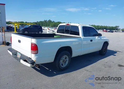 2000 Dodge Dakota Slt/Sport from USA, damaged, VIN 1B7GL22X8YS720609